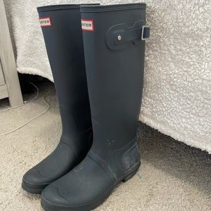 Hunter rain boots